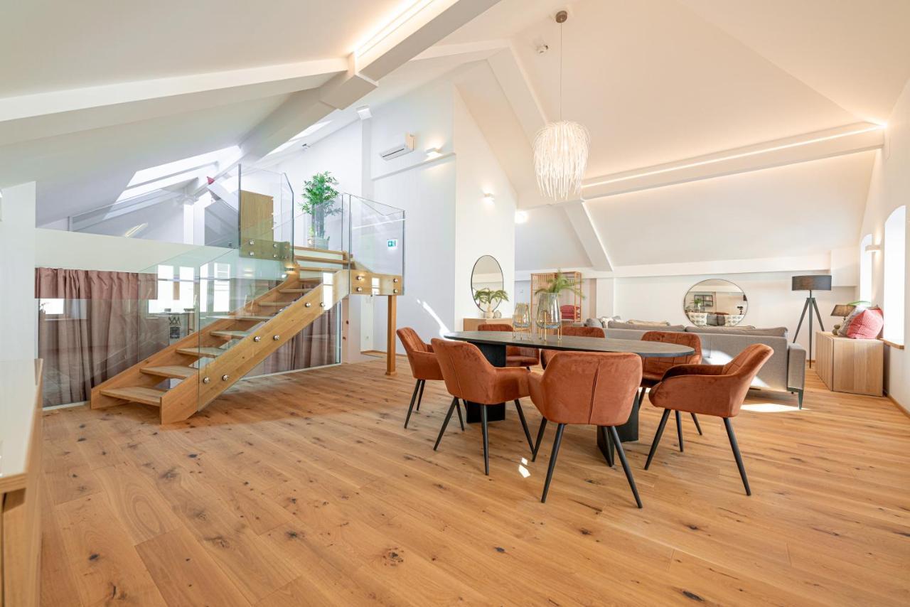 Penthouse Maxfux Direkt In Der Fussgaengerzone 130M2 Apartment เครมส์ อัน แดร์โดเนา ภายนอก รูปภาพ