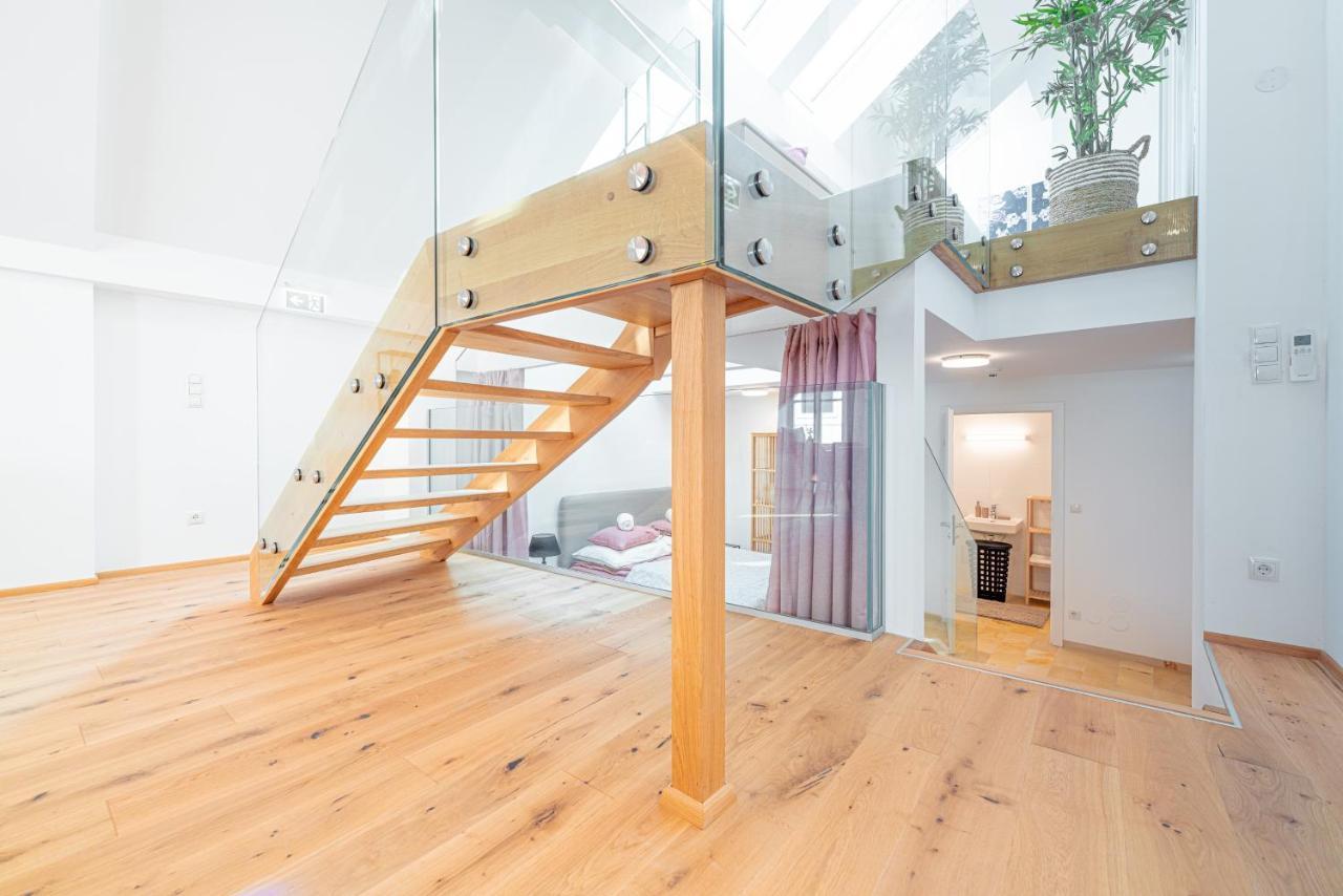 Penthouse Maxfux Direkt In Der Fussgaengerzone 130M2 Apartment เครมส์ อัน แดร์โดเนา ภายนอก รูปภาพ